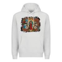 Dove Grey virgin mary Premium Hoodie - SublimationCraftShop