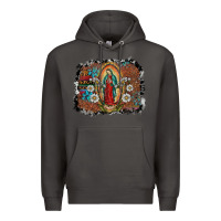 Smoke virgin mary Premium Hoodie - SublimationCraftShop
