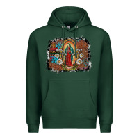 Sports Green virgin mary Premium Hoodie - SublimationCraftShop