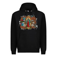 Black virgin mary Premium Hoodie - SublimationCraftShop