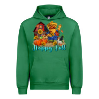 Emerald happy fall scarecrow Urban Hoodie - FaDigitalArtStudio