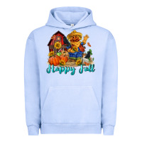 Pigment Grape Ice happy fall scarecrow Urban Hoodie - FaDigitalArtStudio