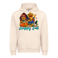 Sandshell happy fall scarecrow Urban Hoodie - FaDigitalArtStudio