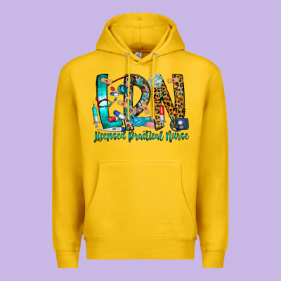 Lpn Premium Hoodie Designed By Cowhidedigitalart