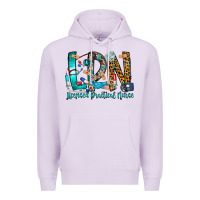 Lilac lpn Premium Hoodie - CowhideDigitalArt