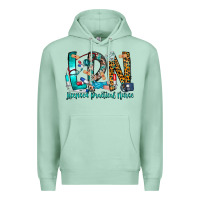 Seafoam lpn Premium Hoodie - CowhideDigitalArt
