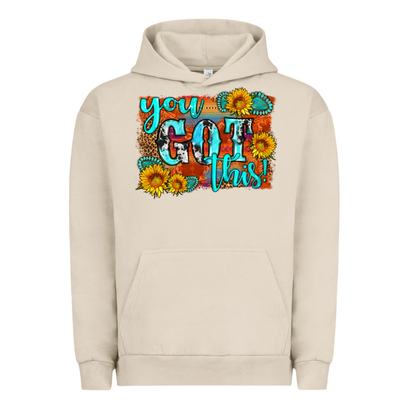 You Got This Urban Hoodie by HRA Design Shop | Teevron