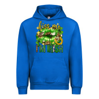 Cobalt Kiss me im irish st.patricks day lips st.patricks Urban Hoodie - Neo Western