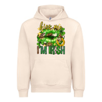 Sandshell Kiss me im irish st.patricks day lips st.patricks Urban Hoodie - Neo Western