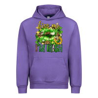 Tulip Kiss me im irish st.patricks day lips st.patricks Urban Hoodie - Neo Western