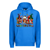 True Royal merry christmas buffalo gnomies Premium Hoodie - FaDigitalArtStudio