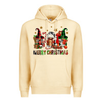 Pina Colada merry christmas buffalo gnomies Premium Hoodie - FaDigitalArtStudio
