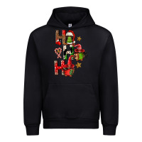 Black ho ho ho afro gnomes Urban Hoodie - FaDigitalArtStudio