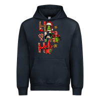 Navy ho ho ho afro gnomes Urban Hoodie - FaDigitalArtStudio