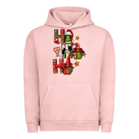 Pigment Salmon ho ho ho afro gnomes Urban Hoodie - FaDigitalArtStudio