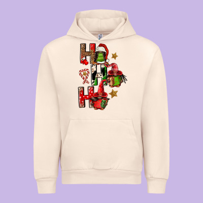 Ho Ho Ho Afro Gnomes Urban Hoodie Designed By Fadigitalartstudio