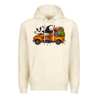 Sandshell happy halloween truck Premium Hoodie - CowhideDigitalArt