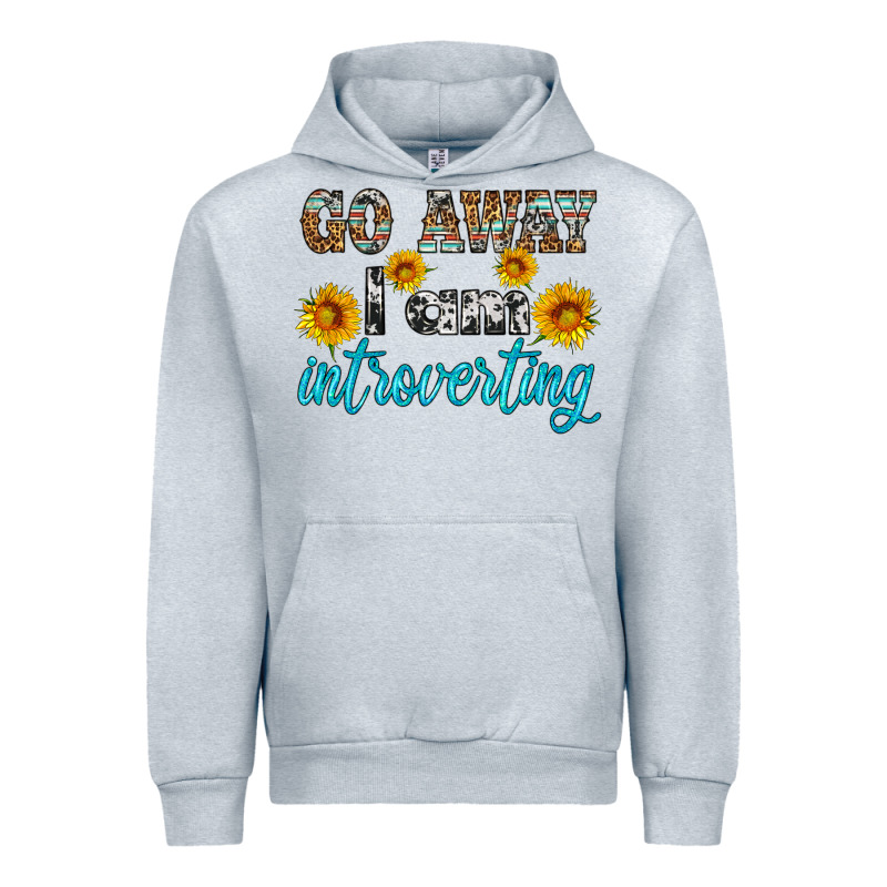 Go Away I Am Introvering Urban Hoodie by HRA Design Shop | Teevron