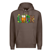 Coffee St. Patrick's Day luck beer Premium Hoodie - Neo Western