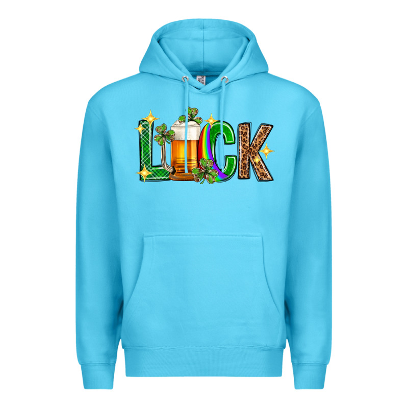 St. Patrick's Day Luck Beer Premium Hoodie by Neo Western | Teevron