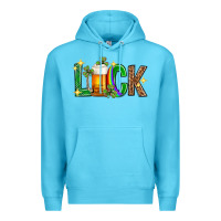 Ocean Blue St. Patrick's Day luck beer Premium Hoodie - Neo Western