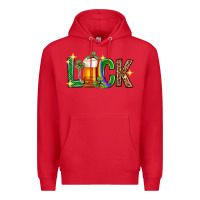 Red St. Patrick's Day luck beer Premium Hoodie - Neo Western