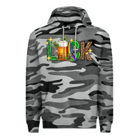 Slate Camo St. Patrick's Day luck beer Premium Hoodie - Neo Western
