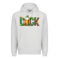 Dove Grey St. Patrick's Day luck beer Premium Hoodie - Neo Western