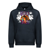 Navy Boo yall Urban Hoodie - CowhideDigitalArt