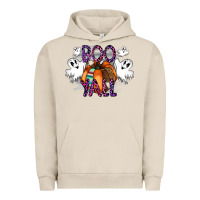 Pigment French Oak Boo yall Urban Hoodie - CowhideDigitalArt