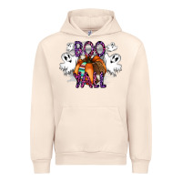 Sandshell Boo yall Urban Hoodie - CowhideDigitalArt