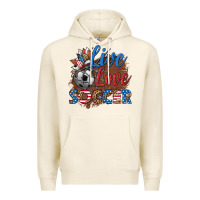Tofu live love soccer Premium Hoodie - HRA Design Shop
