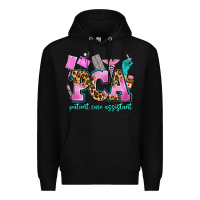 Black pca patient care assistant Premium Hoodie - AdoDesignShop