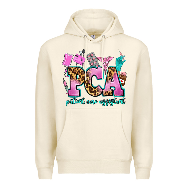 Pca Patient Care Assistant Premium Hoodie by AdoDesignShop | Teevron