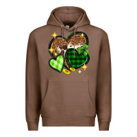 Chestnut St. Patrick's Day hearts Premium Hoodie - Neo Western