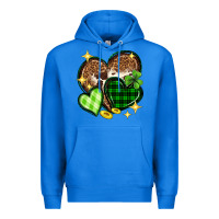 True Royal St. Patrick's Day hearts Premium Hoodie - Neo Western