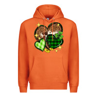 Carrot St. Patrick's Day hearts Premium Hoodie - Neo Western