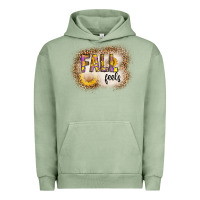 Pigment Oil Green fall feels Urban Hoodie - CowhideDigitalArt