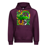Mauve Wine Loads of luck truck st. patricks day Urban Hoodie - Neo Western