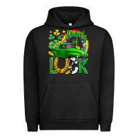 Pigment Black Loads of luck truck st. patricks day Urban Hoodie - Neo Western
