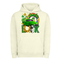 Pigment Pistachio Loads of luck truck st. patricks day Urban Hoodie - Neo Western
