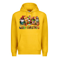 Lemon merry christmas coffee afro gnomies Premium Hoodie - FaDigitalArtStudio