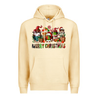Pina Colada merry christmas coffee afro gnomies Premium Hoodie - FaDigitalArtStudio