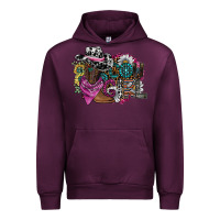 Mauve Wine cowgirl2 Urban Hoodie - SublimationCraftShop
