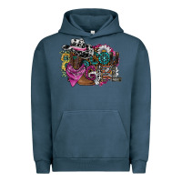 Pigment Midnight Navy cowgirl2 Urban Hoodie - SublimationCraftShop