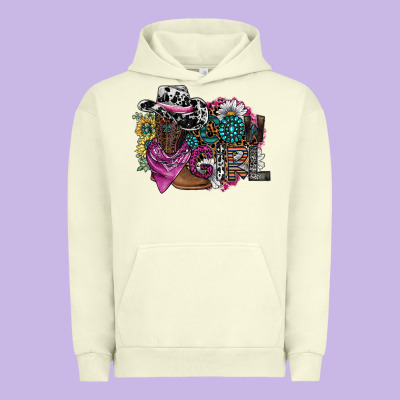 Cowgirl2 Urban Hoodie Designed By Sublimationcraftshop