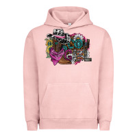 Pigment Salmon cowgirl2 Urban Hoodie - SublimationCraftShop
