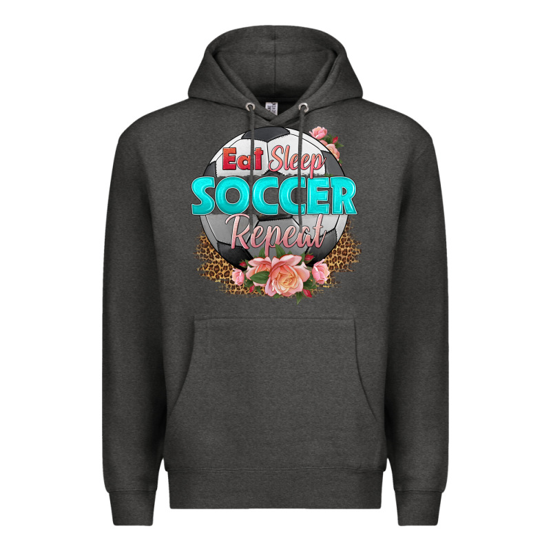 Eat Sleep Soccer Repeat Premium Hoodie by HRA Design Shop | Teevron