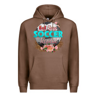 Chestnut eat sleep soccer repeat Premium Hoodie - HRA Design Shop