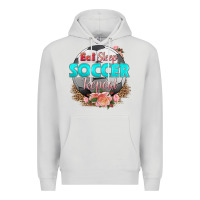 Dove Grey eat sleep soccer repeat Premium Hoodie - HRA Design Shop